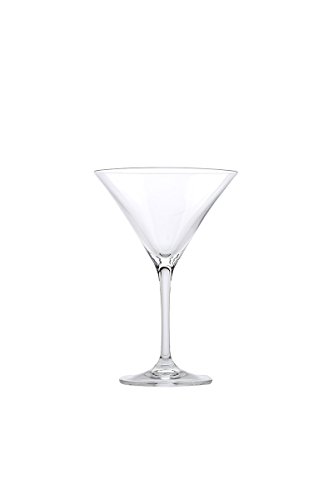Dkristal Elegance Coupe de Martini, 0.17 l, Verre, 12 x 12 x 20 cm, 6 pièces Cover