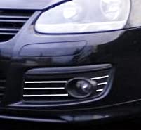 Luxyline Baguette chromée pour antibrouillards VW Golf 5 GT TDI Cover