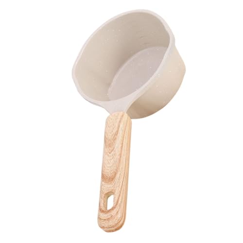 ABOOFAN Nonstick Small Sauce Pot with Spout Thickened Butter Melting Pot for Stovetop Cooking for Heating Oil and