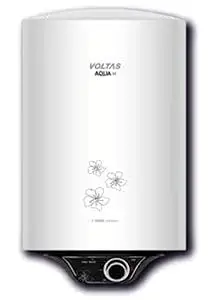 Voltas Aqua M 10-L 5 star rated storage water heater with 2 year product warranty (Grey)