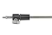 Nuremberg cello spike - Spike for cello - cone 24/26.5 mm - stainless steel rod Ø 10 mm - removable - plastic bulb - Made in Germany