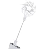 Genérico Mini ventilatore USB flessibile, silenzioso, da collegare e