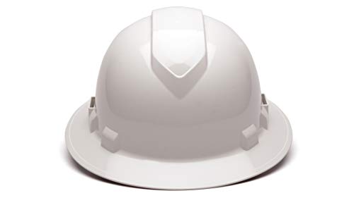 Image of Pyramex Ridgeline Full Brim Hard Hat 4 Point Ratchet Vented