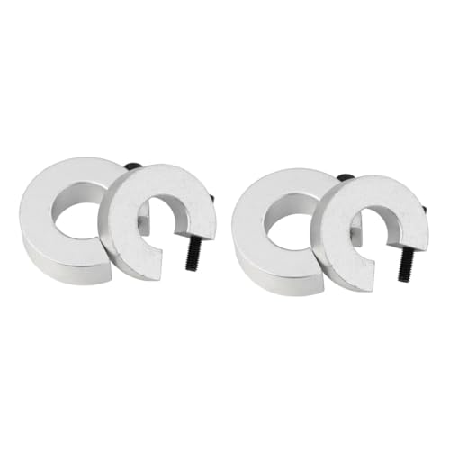 Amosfun 2 Series Anillo De Fijación De Riel Aluminio Resistente Al Desgaste Instalación Compatible Con Impresoras Y Máquinas Cnc 2 Piezas*2