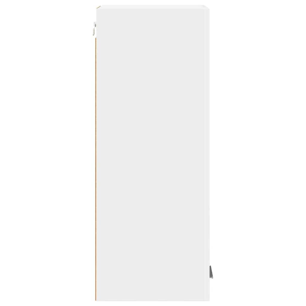 Hängeschrank mit Stauraum Weiß 30 x 31 x 80 cm Holzwerkstoff für Küche, Modernes Design, Vielseitiger Aufbewahrungsschrank, Für Küchenorganisation, Robust und langlebig