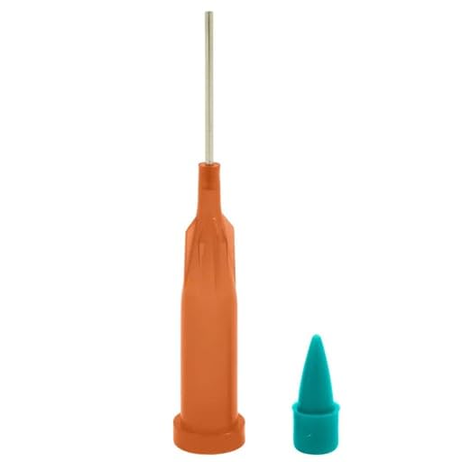 Pac-Dent PD-R902B ProDose Needle Tubes & Plugs Photo-Blocking Brown 20 Gauge 100/Pk