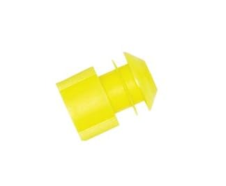 Dynalon 276145-000Y, 11-13 mm. Yellow Stopper for Test Tubes (5 Packs of 1000 pcs)