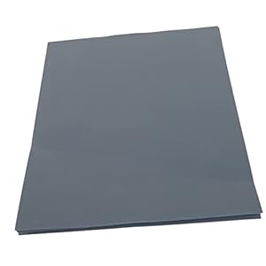 Ifundom Vogelkäfig Einlagen Sandpapier Matten Grau