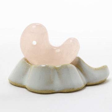 アナヒータストーンズ モルガナイト 出雲 勾玉 30mm 天然石 4月誕生石