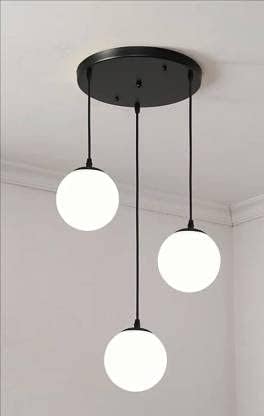 Image of Wall Lamp Chandelier Pendant Light, Home Decor for Bedroom, Living Room, Hallway, Cafe, Hotel, Restaurant (Ball Hanging LAMP Set with LED Bulb Pack of 1)