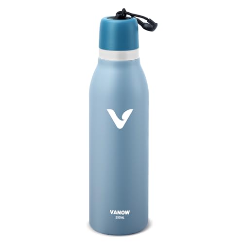 Catálogo de Termo azul los mejores 10. 50 E T EASYTAO Botella de Agua con Doble Pico, Termo Acero Inoxidable con Popote, 17oz Termo Para Cafe, Agua Fría (24 horas) o Caliente (12 horas), Tapa Hermética, con Asa para...