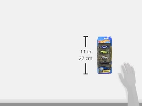 Hot Wheels Toy Cars or Trucks 5-Pack Bundle, 3-Themed Sets of 5 1:64 Scale Die-Cast Vehicles for Kids & Collectors, 15 Total (Styles May Vary)