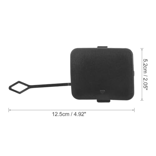 Cache crochet remorquage X3 F25 référence 51127272415 anti-poussière arrière