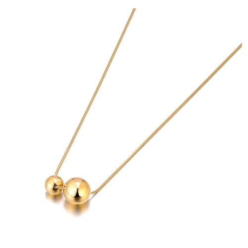 Bijoux minimaliste double pendentif aux finitions soignées collection N23044G