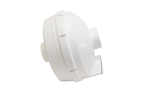Ventilador de extracción para radón Festa AMG Triumph ECS - Control de velocidad, silencioso y eficiente en energía - Motor electrónicamente conmutado - Ventilador inline de alto rendimiento de 6" miniatura 4