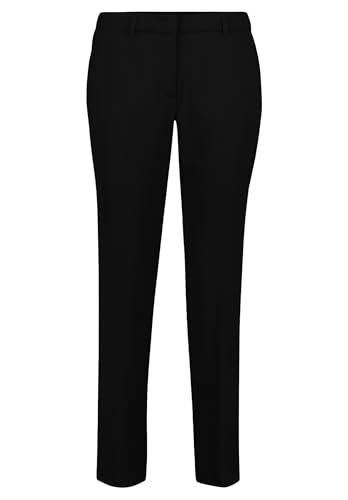 Betty & Co Damen Anzughose mit Taschen 40, Schwarz