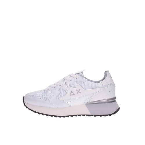 Sneakers Donna SUN68 Z36216 Stargirl basket blanche femme tendance été