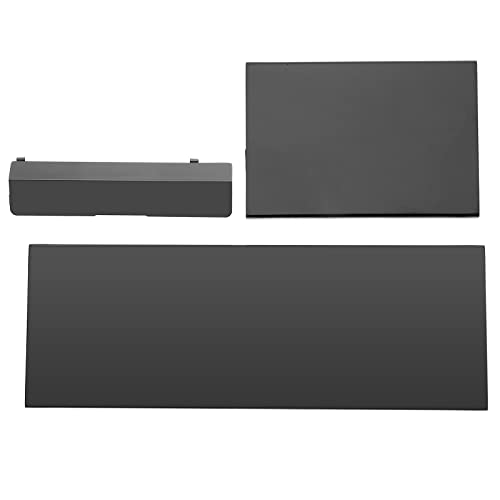 ECSiNG Juego de 2 juegos (6 piezas) de repuesto para tarjeta de memoria de puerta, ranura para puerta, kit de carcasa protectora, piezas de reparación 3 en 1, compatible con consola Wii, color negro - imagen 5
