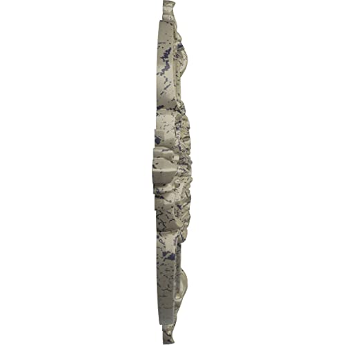 Image of Ekena Millwork CM28BECSC Ceiling Medallion, Castle Stone Crackle