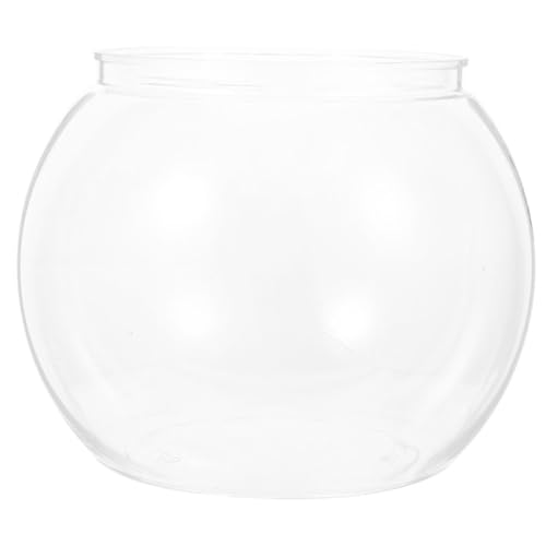 BESPORTBLE transparentes Aquarium Fischglasvase Fischschalen für Goldfische mehrere Aquariumheizung Netz aquarien aquaterrarium Mikrolandschafts-Fischglas Plastikfischglas das Haustier