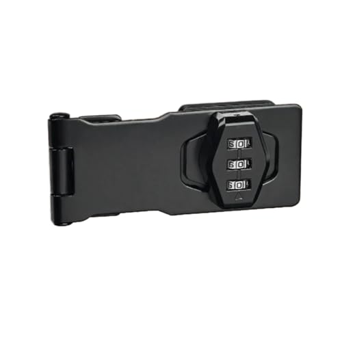 Serrure à combinaison sans clé 4" noire avec code modifiable pour armoire forte - 2