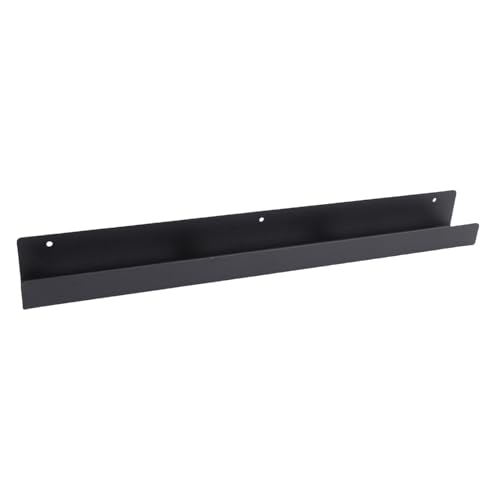 Support pour flacon pulvérisateur H03D en métal noir avec cadre en acier solide