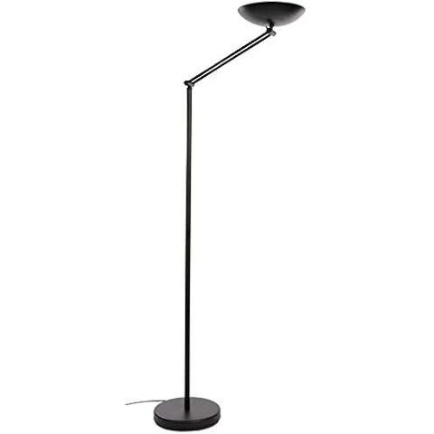 Unilux Artic-First Uplighter Halogen Adjustable Arm and Bowl In-line Dimmer Switch H1800mm Ref 646H06UK Cover