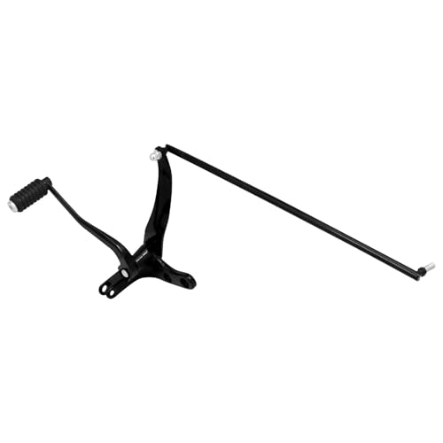 Commandes avancées noires moto Harley Dyna Fat Bob commandes pied FXDWG 2006-17