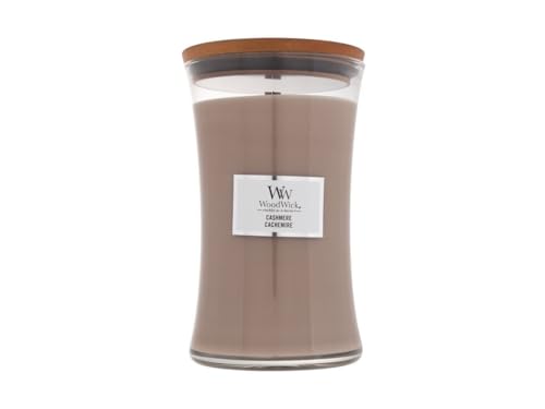 WoodWick | Große Kerze | Kaschmir | Tolles Geschenk für Frauen