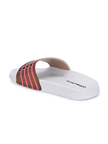 Image of OFF LIMITS-Rhythm-Gold /White Sliders