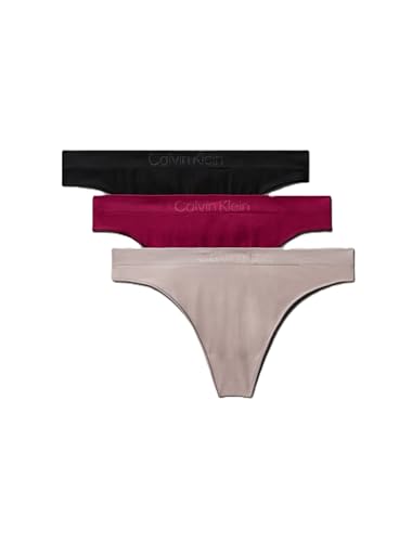 Calvin Klein Bonded Flex Seamless 3-Pack Mid Rise Thong - image 1