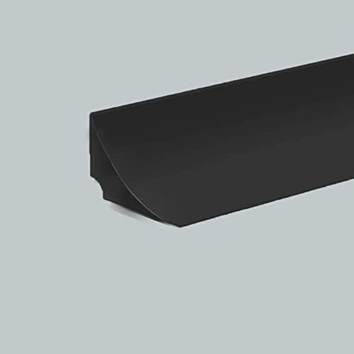 1M Black Silicone Shower Threshold Water Barrier,Wet Room Floor Barrier,Shower Tray Sealing Strip,Bathroom Bath Edging Sealing Strip Trim,Caulk Strip,Water Retaining Dam for Sink,Bathtub