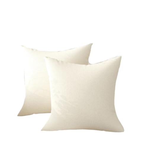 Housse de coussin en chenille douce fermeture éclair invisible 60x60cm - 2