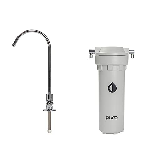 PURA SOMOS AGUA - Purificador Atlántico de Agua, bajo Encimera, Agua sin Arsénico ni Metales Pesados ni Sales, Rendimiento 20000L, Carbón Activado Cover