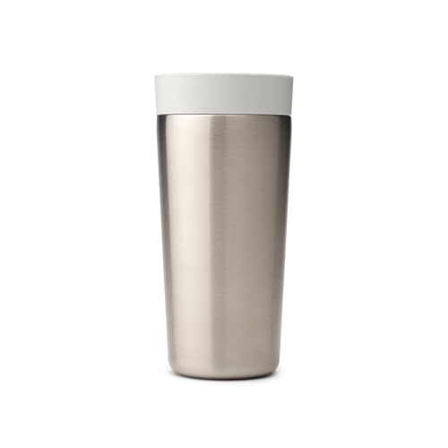 Brabantia, Make & Take Insulated Cup with Smart Click Lid, Keeps Drinks Hot for 6 Hours, Cold for 8 Hours