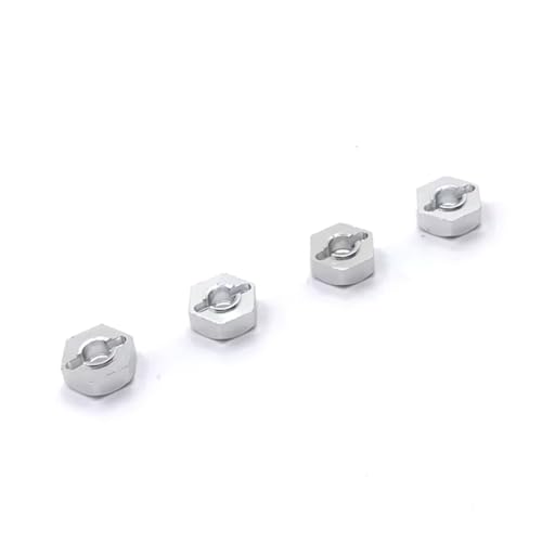 Adaptateur de Roue Métal pour WLtoys 12428 104001 - Réparation Hexagone 12mm RC
