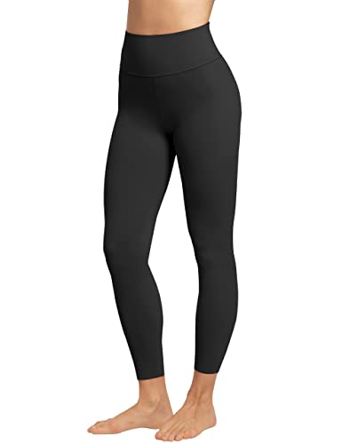 Image of AKASO Womens High Waisted Yoga Pants, 7 /8 Length Workout Leggings Naked Feeling Tummy Control Tights