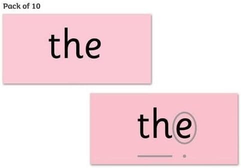 Read Write Inc. Phonics: Red Word Cards Pack of 10