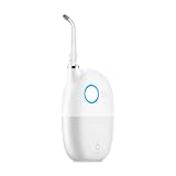 Im Test: Oclean Zahnbürste + Munddusche mit Apple Health 6 Oclean Munddusche AirPump 10, Kabellos Elektrischer Zahnreiniger für unterwegs, Zahnzwischenraumreiniger mit 3 Modi, Tragbarer Wasser flosser für kieferorthopädische Geräte, 40 Tage Akkulaufzeit, Grau