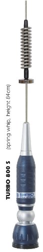 Sirio Turbo 800s Blue CB & 10M Mobile Antenna, 200W Continuous, 1000W PEP