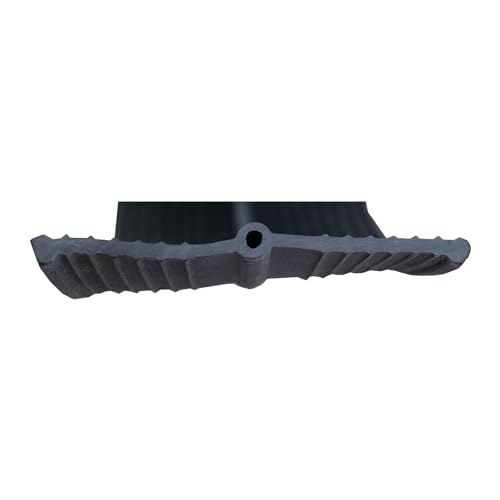 Image of Efficacy Water Stopper PVC Water Stopper Water Bar with Central Bulb for Waterproofing of Construction Joints 6 inch Width 6 mm Thick 10 Meter