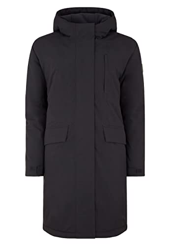 ELKLINE Damen Winterparka Berlin | Oversized Wintermantel halblang | wasserdicht warm | große Taschen 2019067, Größe:42, Farbe:Black