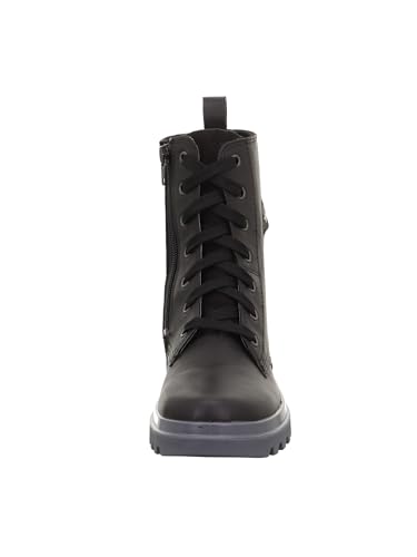 Superfit Mädchen und Jungen Winterstiefel Abby NOVA, Kinder Stiefel, Weite: M IV, uebergangsstiefel, uebergangsschuhe, warm, Boots, SCHWARZ (000), 37 EU