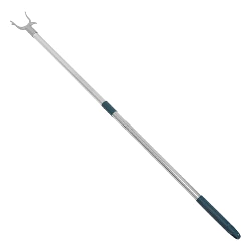 PACKOVE Barra para Secar Ropa de Acero Inoxidable Extensible 94 Cm, Poste para Colgar Ropa Dos Secciones, Perchero para Balcón y Armario, Accesorio Práctico para Estilo Estilo Aleatorio