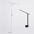 Honeywell LED Floor Lamp Mordern - 05D01 Sunturalux™ Dimmable Floor Lamp for Living Room Standing Lamp with 1500LM, 5000K Eye-Caring Standing Light for Home Office Bedroom(White)