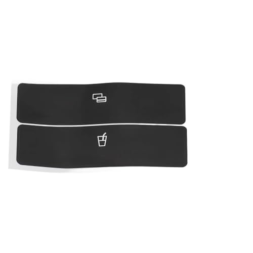 Autocollants pour boutons Audi A6 C5 1998-2004 commande feux de détresse et dégivrage Type C