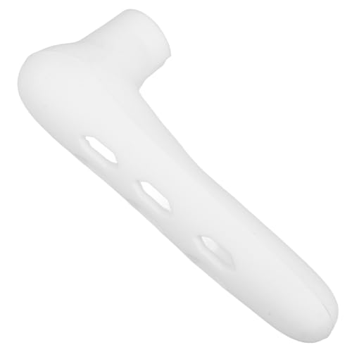CALLARON Funda Protectora de Silicona en Forma de L para Pomo de Puerta Color Blanco Función Anticolisión y Secado Rápido, Adecuado para Bebés Interiores