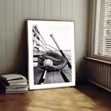 Affiche imprimée Baseball Essentials grand format 60x80cm - Décoration murale premium - 6