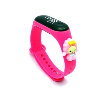 FARP Digital led Watch Pink Colour Toy Design Womens Watch Girls Watch