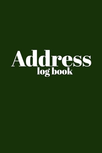 FocusLine Address Log Book: A Minimalist Address & Contact Organizer – Keep Names, Phone Numbers, Emails and Important Details in One Secure Place